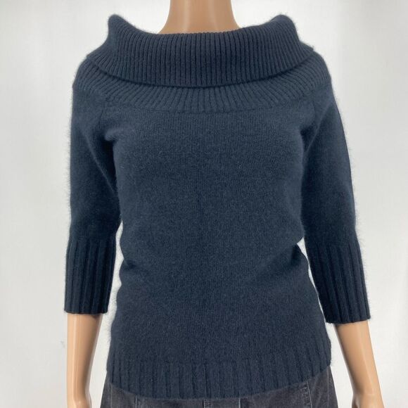 Banana Republic Luxe Blend Off Shoulder Knit Sweater XS - Picture 4 of 8